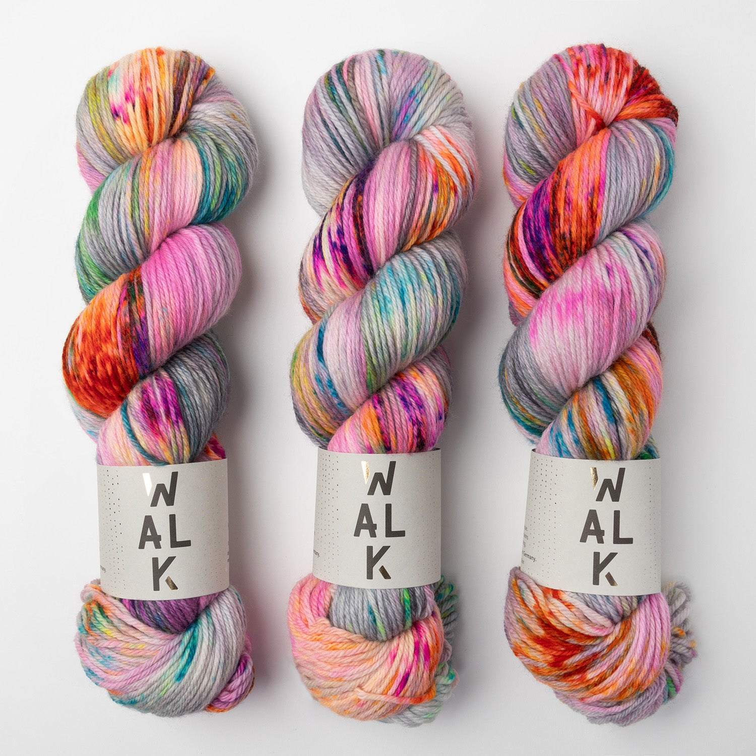 WALK Collection WALK MERINO DK - TILLA Merino wool DK rainbow Yarn