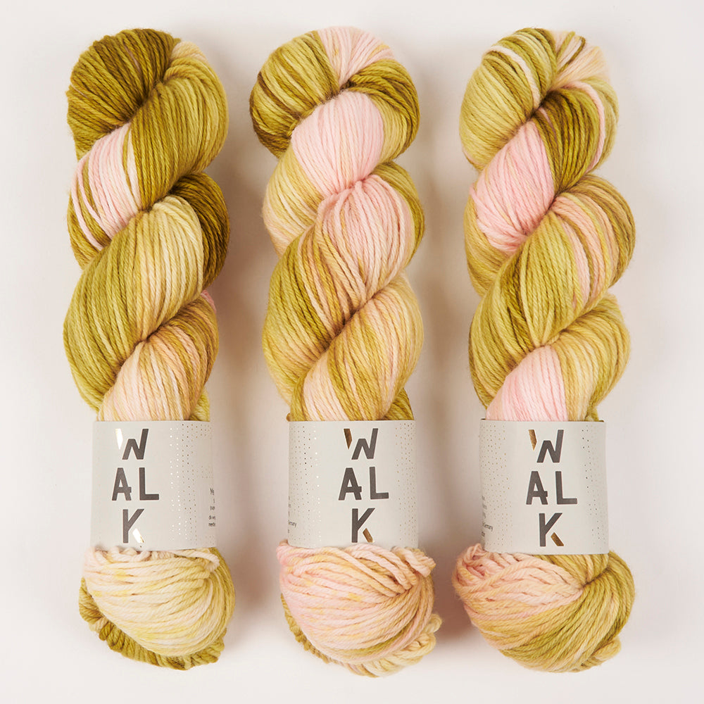 WALK Collection WALK MERINO DK - VIRGO Merino wool DK green multicolour Yarn