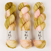 WALK Collection WALK MERINO DK - VIRGO Merino wool DK green multicolour Yarn