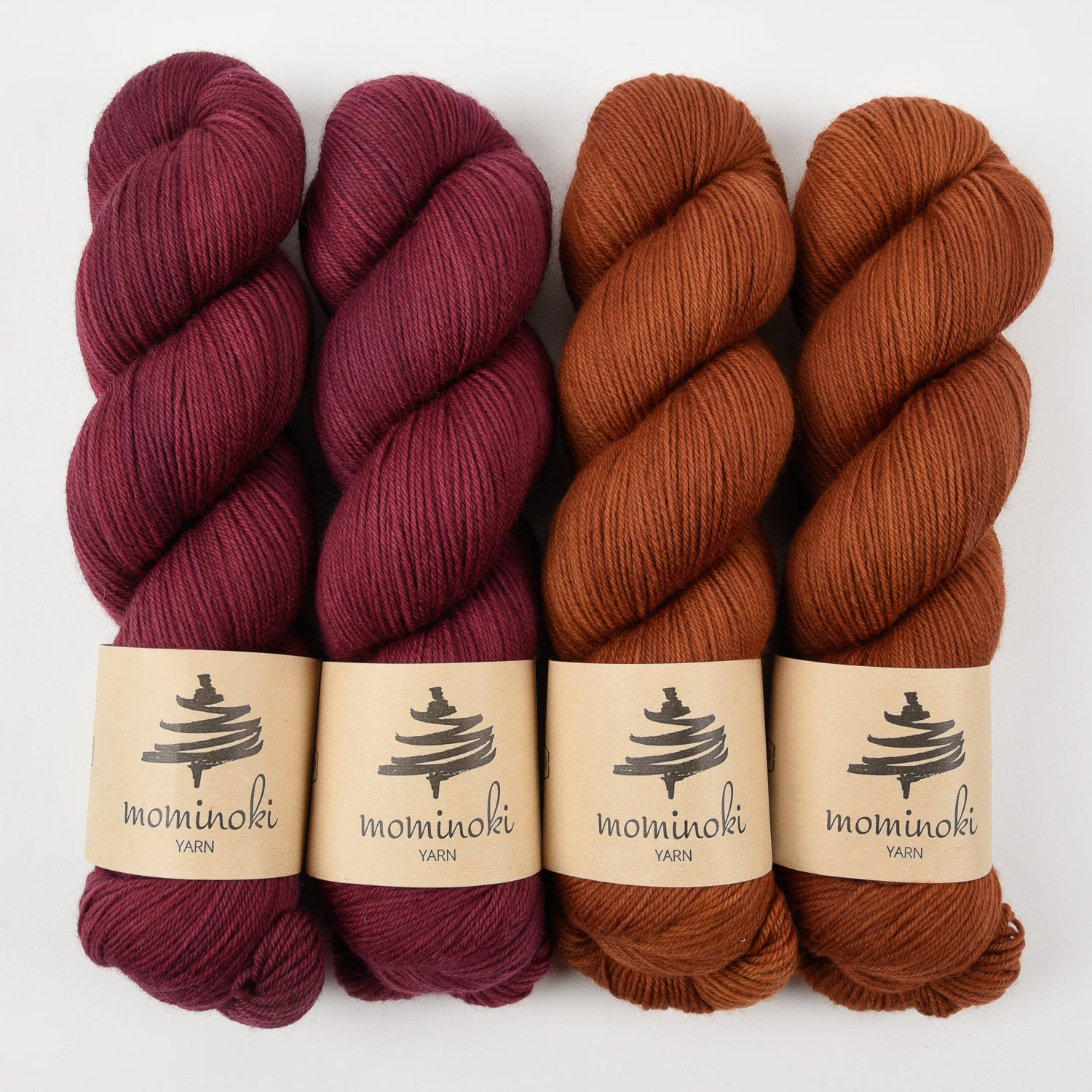 Mominoki Yarn WARM AND COSY Merino wool Polyamide Fingering Quick Kits