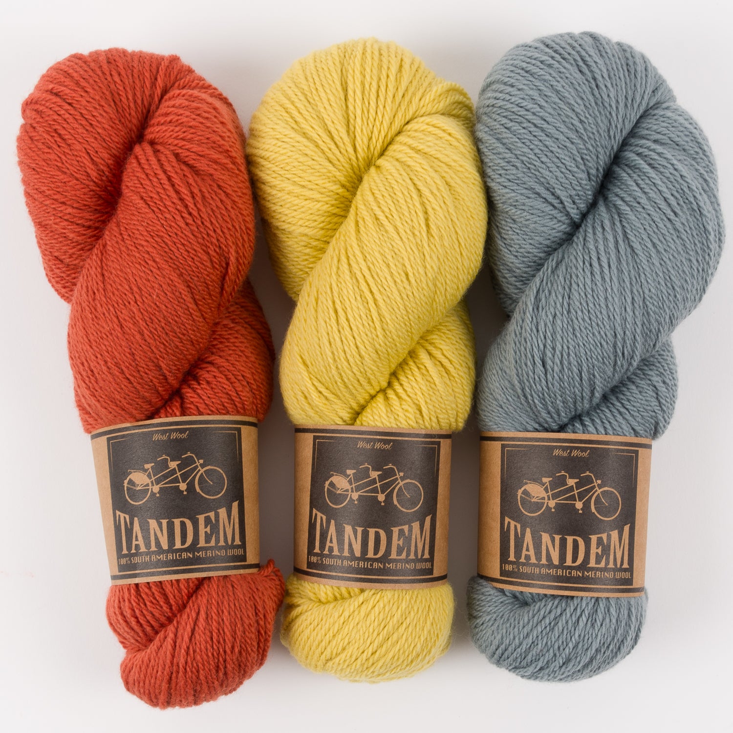 West Wool WARM SPRUCE Merino wool DK Quick Kits