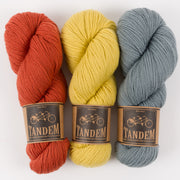 West Wool WARM SPRUCE Merino wool DK Quick Kits