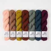 West Wool AUTUMN FLOWERS Merino wool Fingering Quick Kits