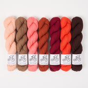 West Wool MARMALADE BISCUIT Merino wool Fingering Quick Kits