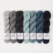West Wool NORDIC FOREST Merino wool Fingering Quick Kits
