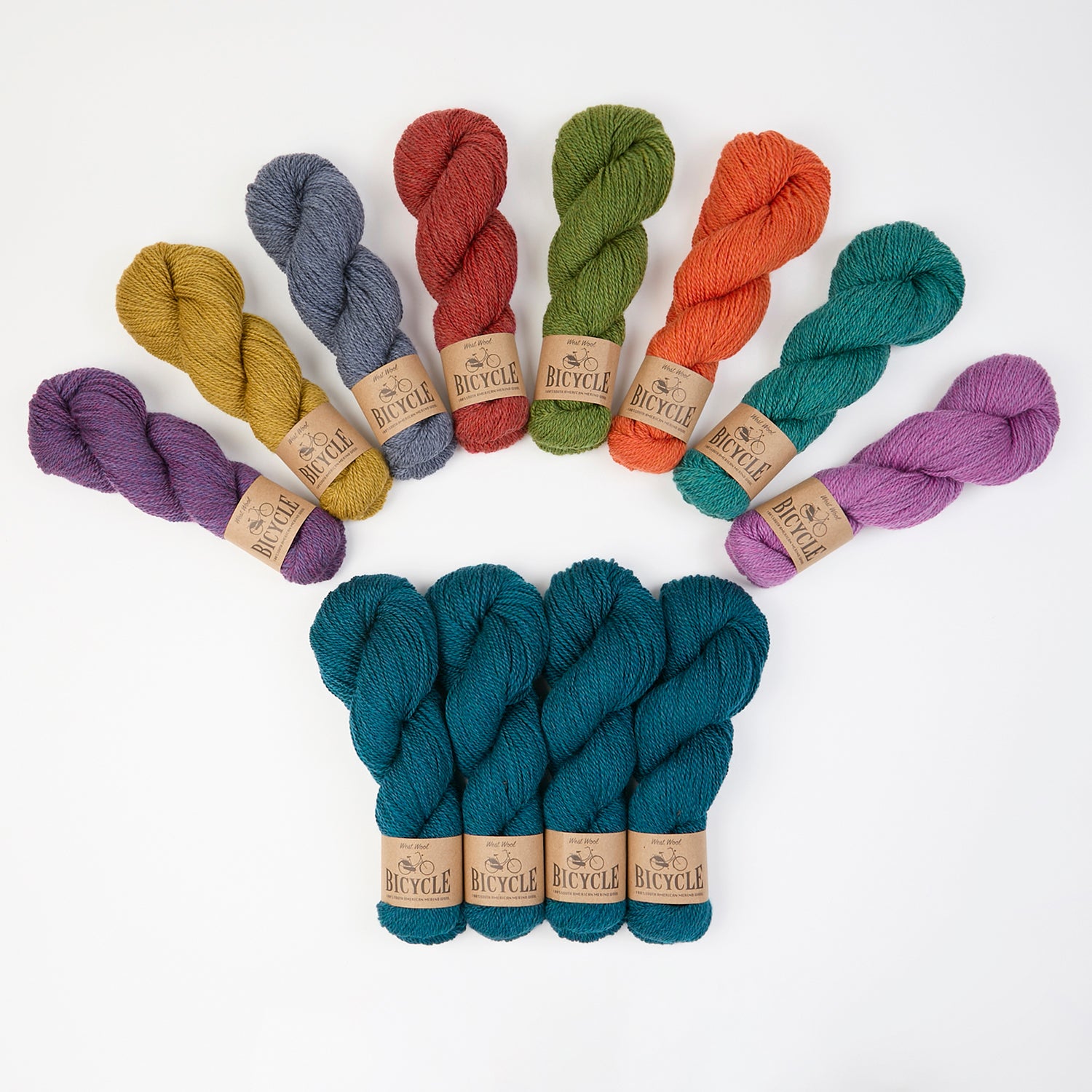 West Wool WESTKNITS KIT - PRIDE BRICKS multicolour green Westknits Kits