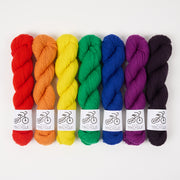 West Wool RAINBOW MAGIC Merino wool Fingering Quick Kits