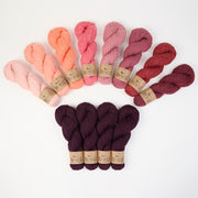 West Wool ROSY BRICKS Fingering Quick Kits