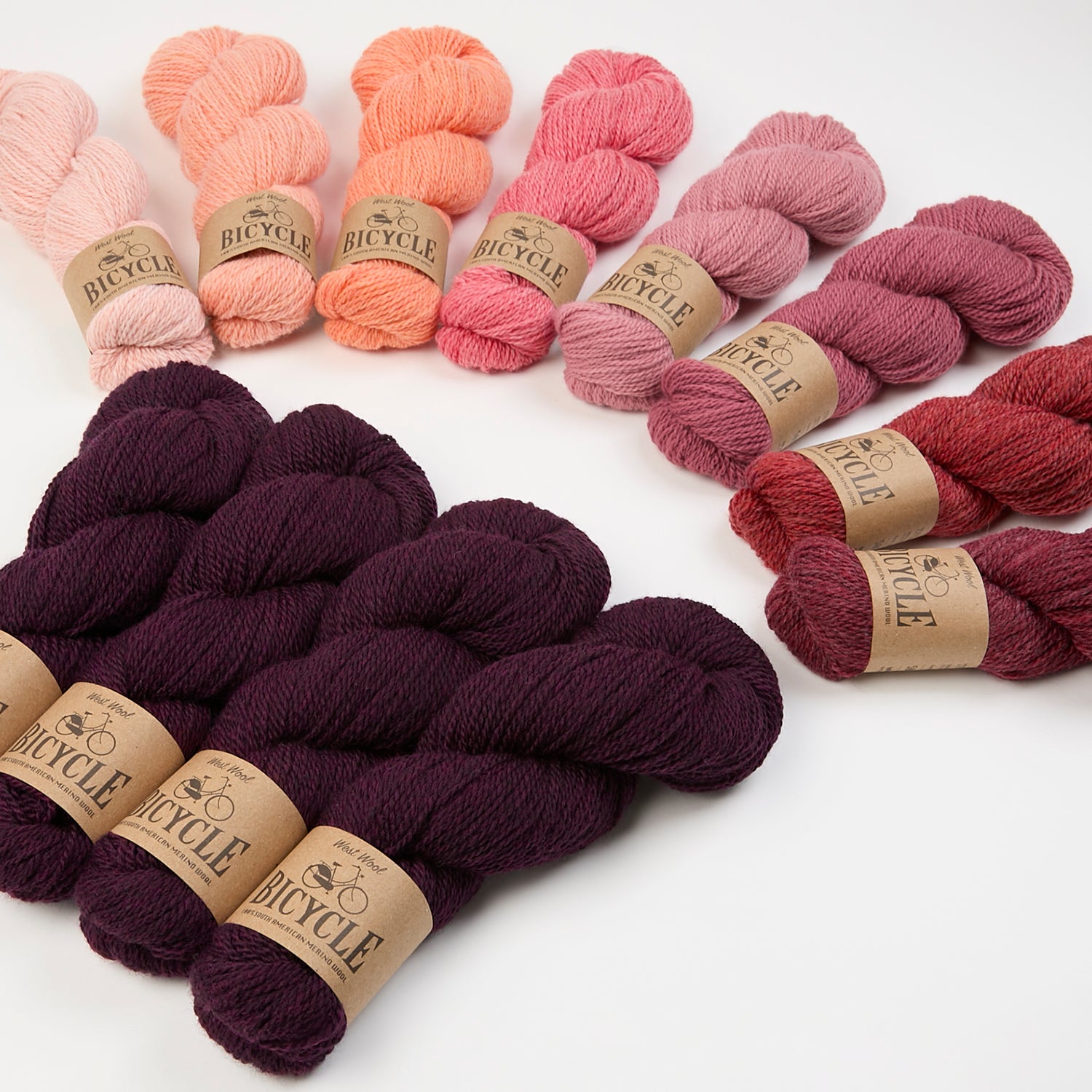 WESTKNITS KIT - ROSY BRICKS