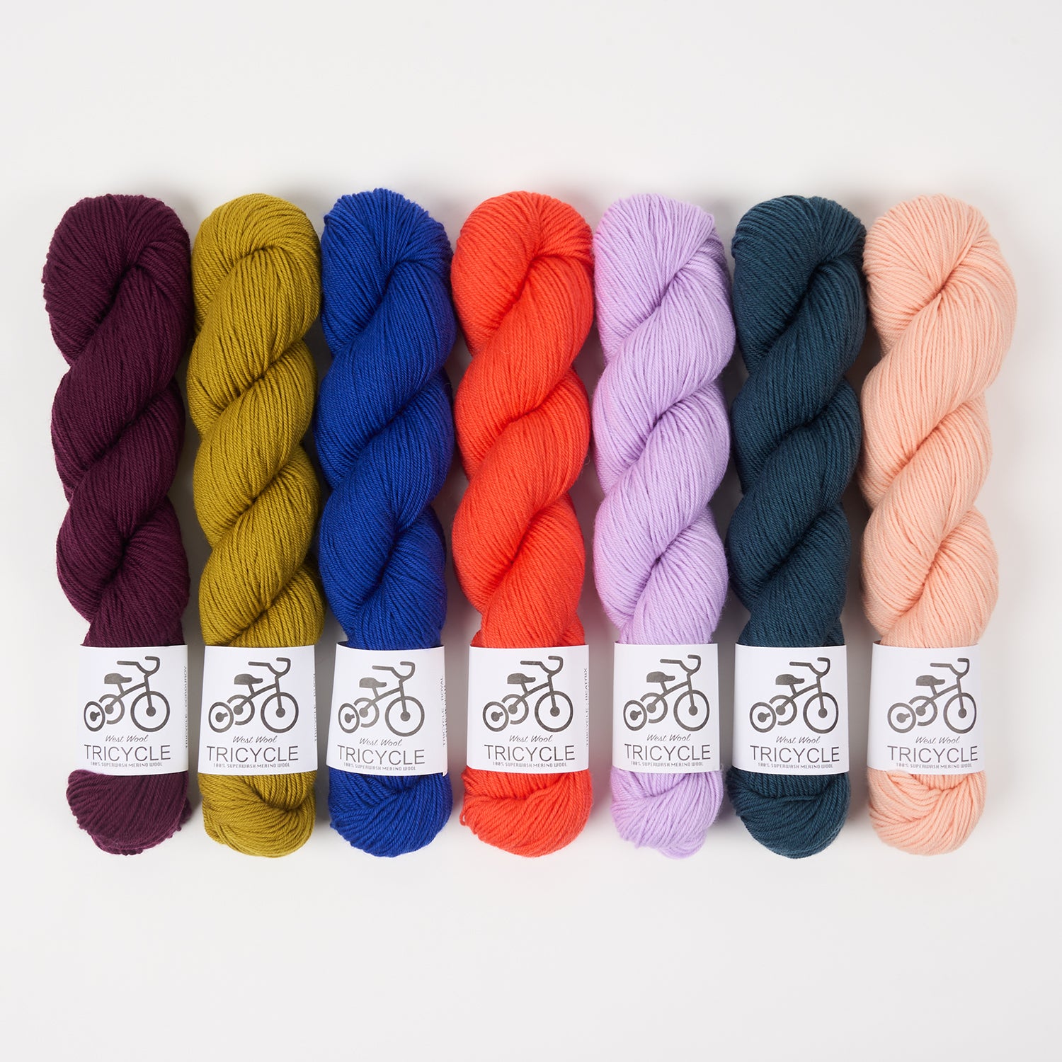West Wool ROYAL UNICORN Merino wool Fingering Quick Kits