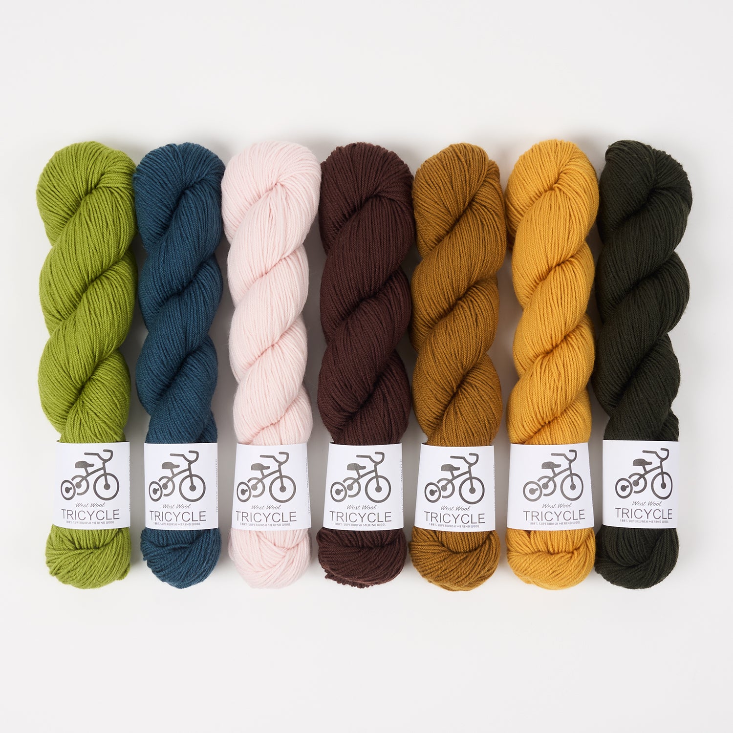 West Wool WILD TIGER Merino wool Fingering Quick Kits