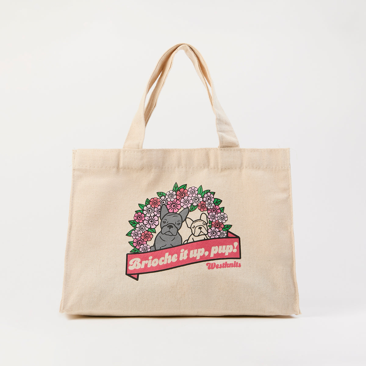 WESTKNITS PROJECT BAG - BRIOCHE IT UP, PUP!