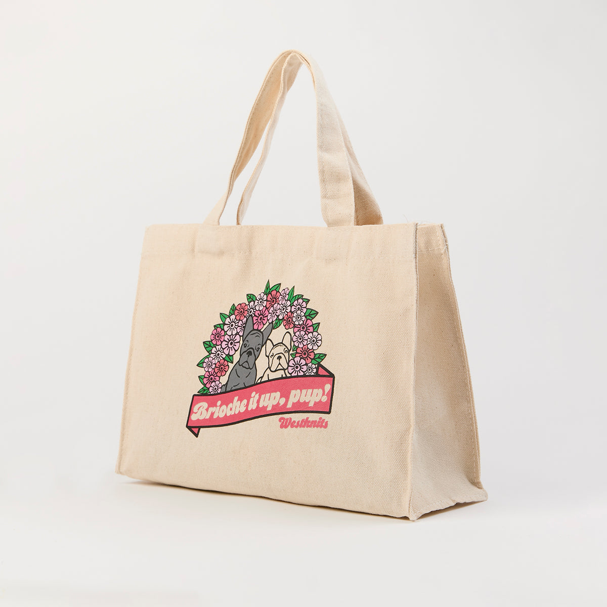 WESTKNITS PROJECT BAG - BRIOCHE IT UP, PUP!