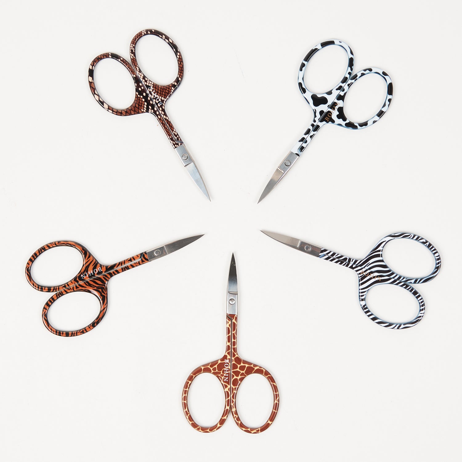 Bohin WILD ANIMALS EMBROIDERY SCISSORS brown multicolour Tools