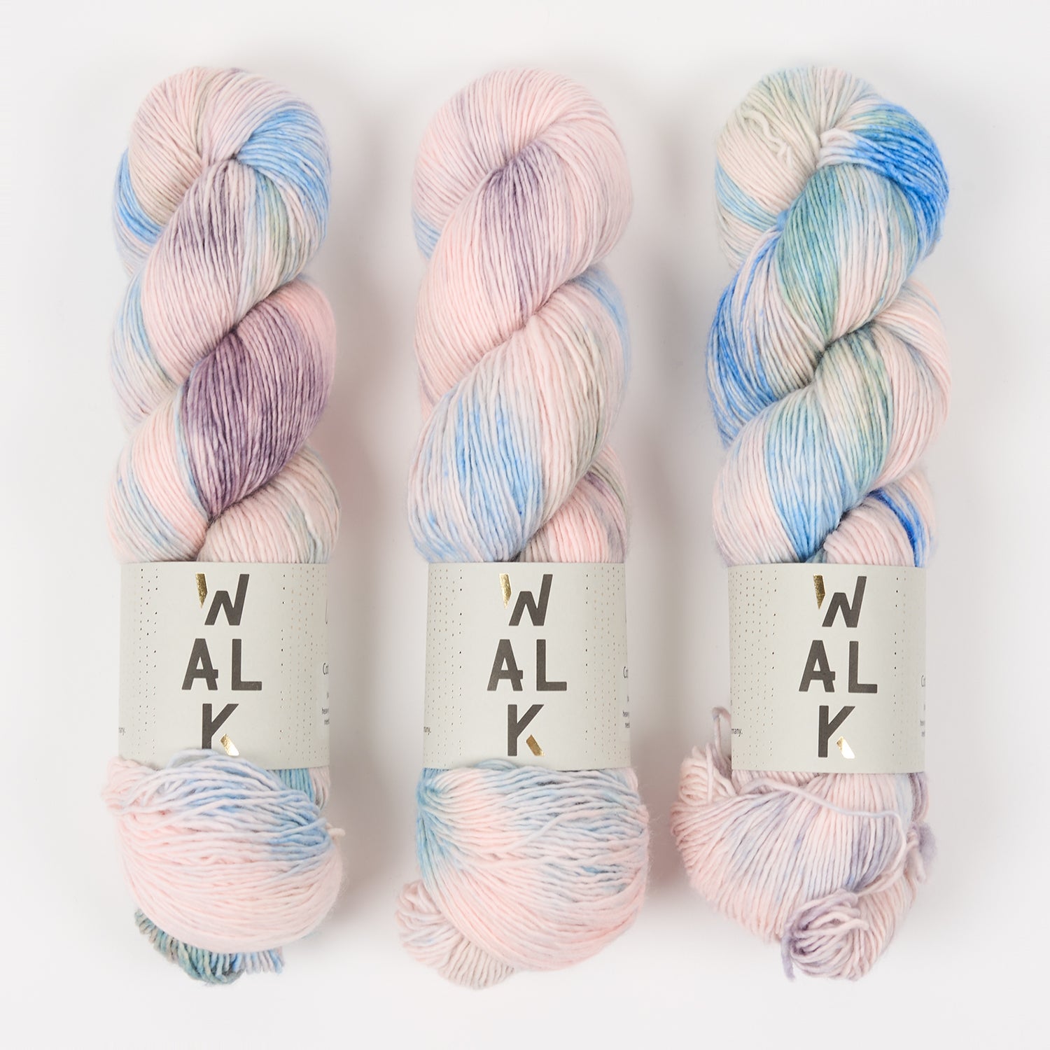 WALK Collection COTTAGE MERINO - LIBRA Merino wool Fingering pink Yarn