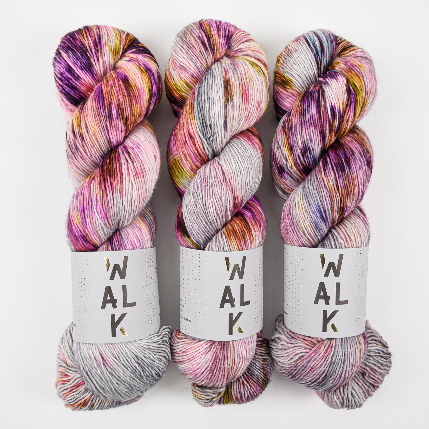 WALK Collection COTTAGE MERINO - DRIED ROSES Merino wool Fingering pink Yarn