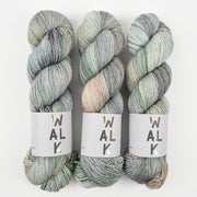 WALK Collection COTTAGE MERINO - FROSTED MOSS Merino wool Fingering grey multicolour Yarn