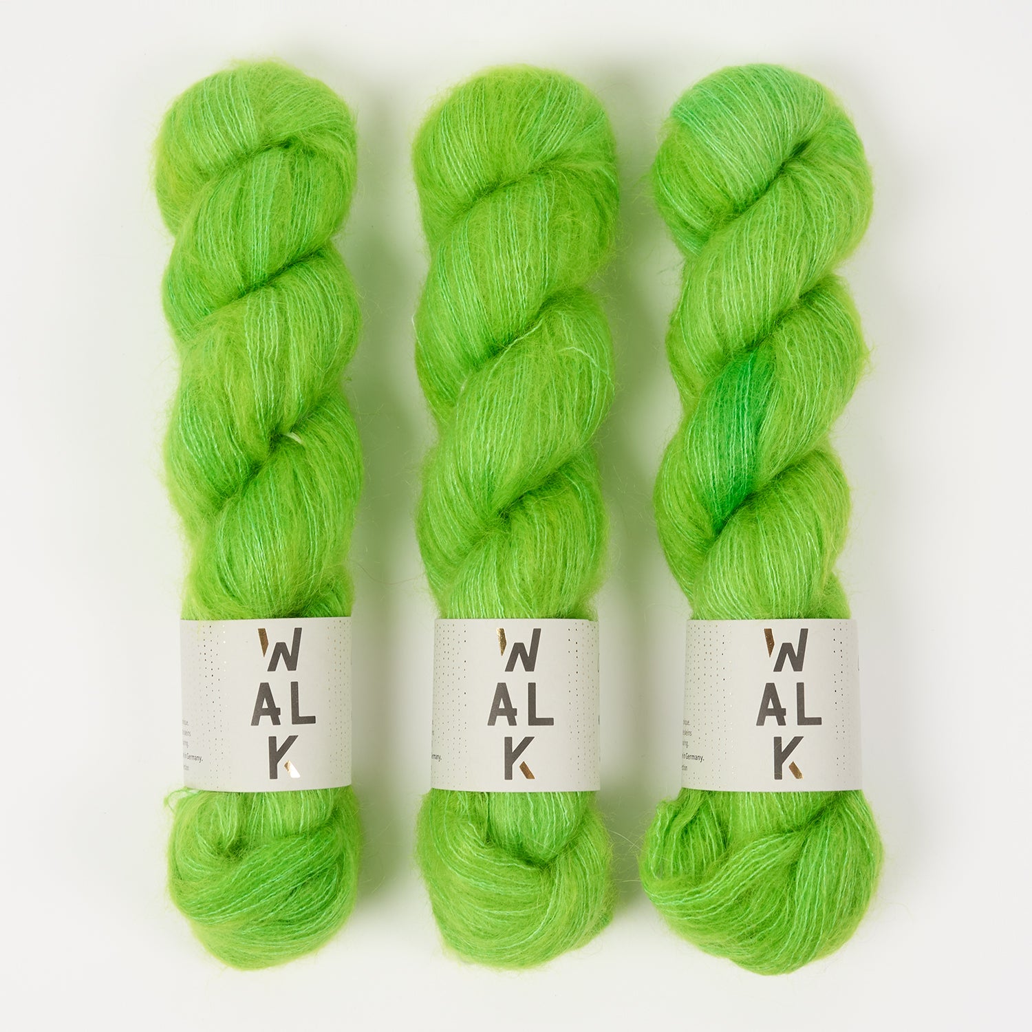 WALK Collection KID MOHAIR LACE - CHLOROPHYLL Mohair Silk Lace green Yarn