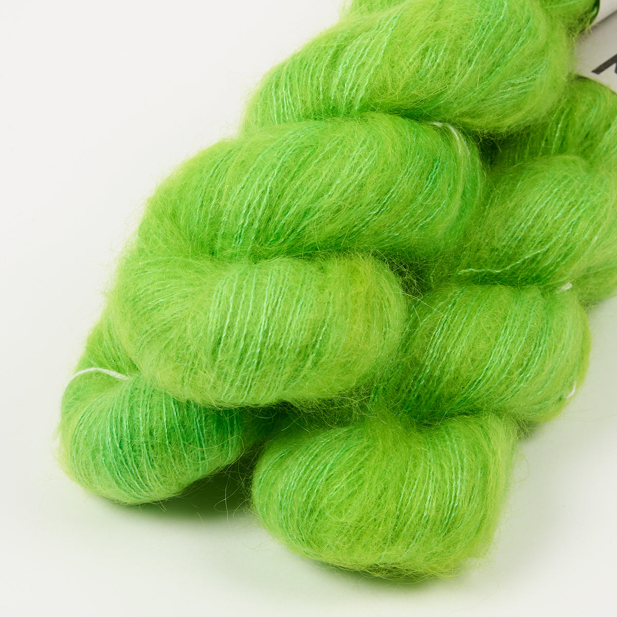 KID MOHAIR LACE - CHLOROPHYLL