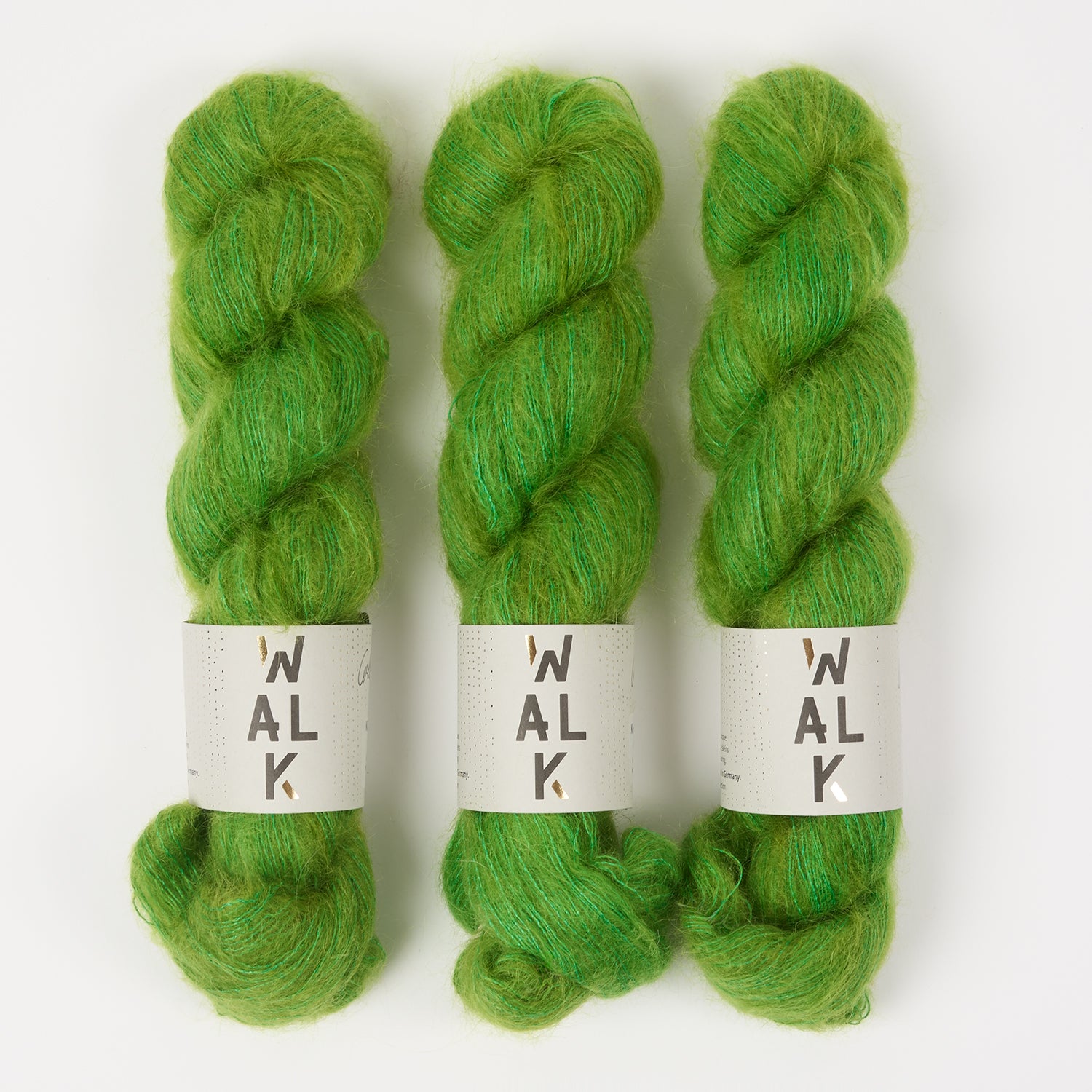 WALK Collection KID MOHAIR LACE - COLLEGE GREEN Mohair Silk Lace green Yarn