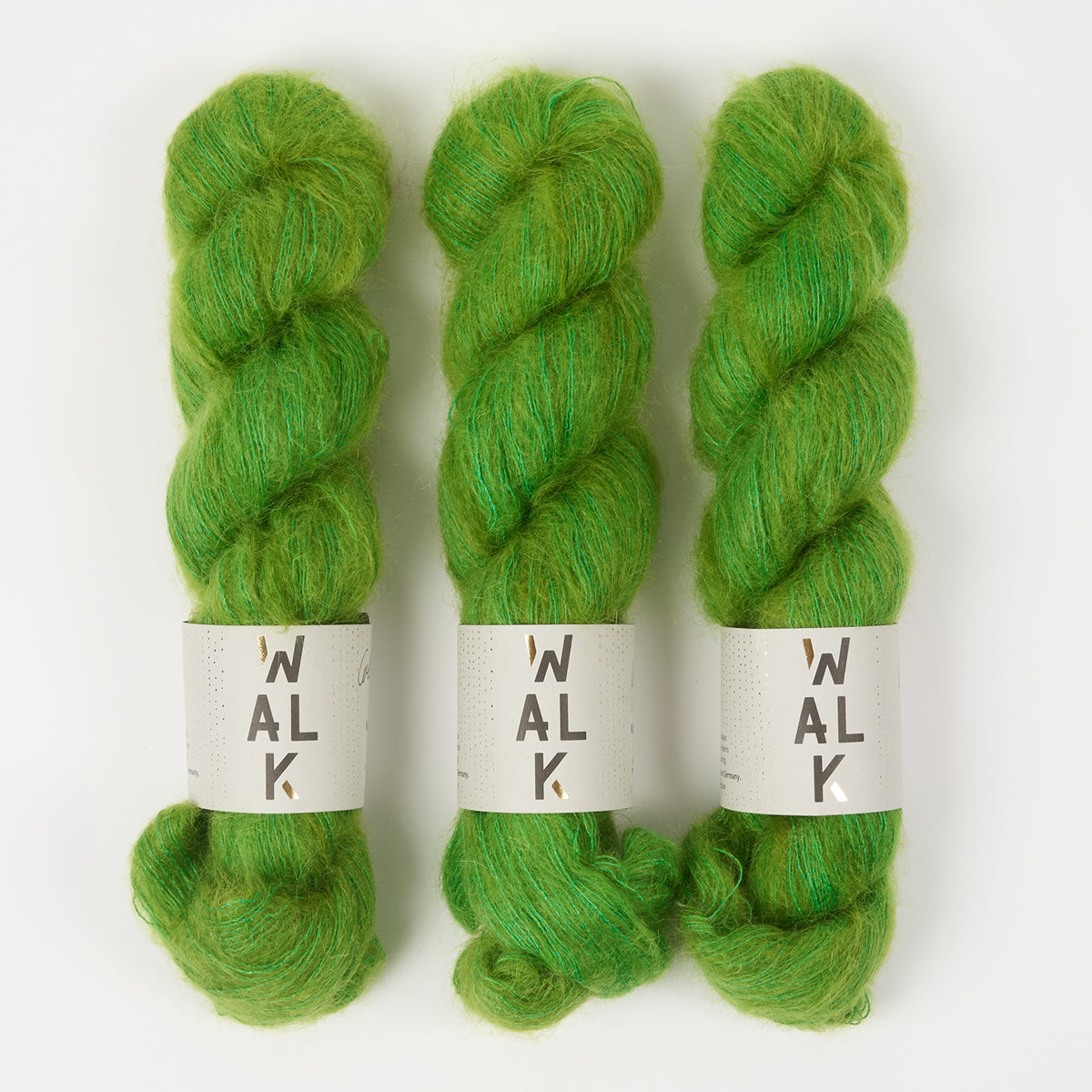KID MOHAIR LACE - COLLEGE GREEN