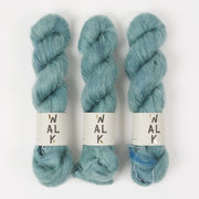 WALK Collection KID MOHAIR LACE - FJORD Mohair Silk Lace turquoise Yarn
