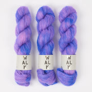 WALK Collection KID MOHAIR LACE - IRIS Mohair Silk Lace purple Yarn