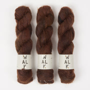 WALK Collection KID MOHAIR LACE - ITALIAN ROAST Mohair Silk Lace brown Yarn