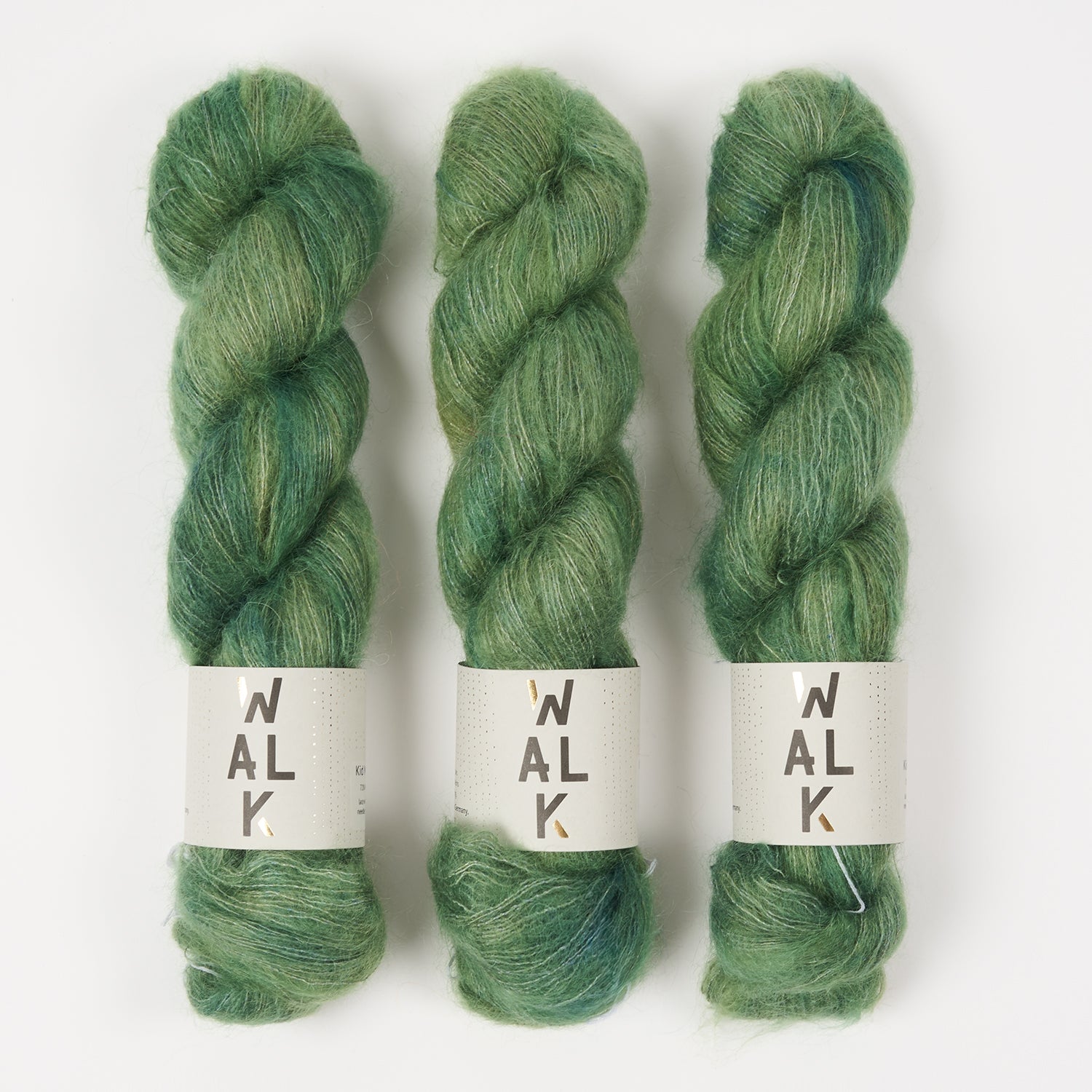 WALK Collection KID MOHAIR LACE - JADE Mohair Silk Lace green Yarn