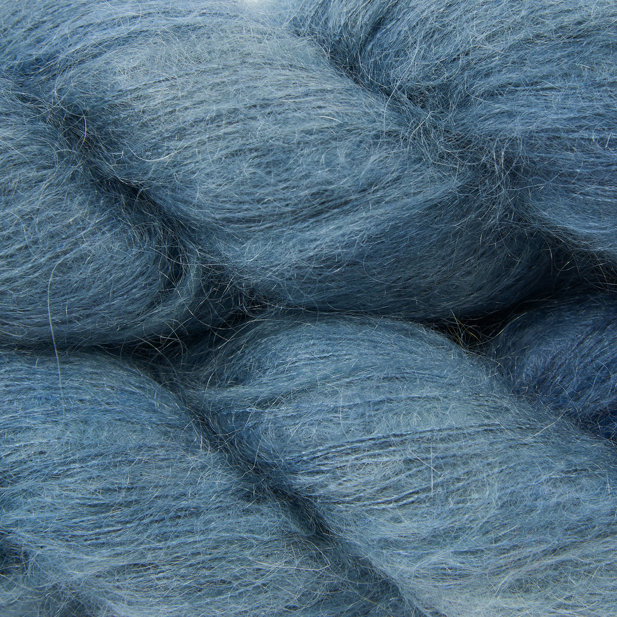 KID MOHAIR LACE - LEADEN SKY