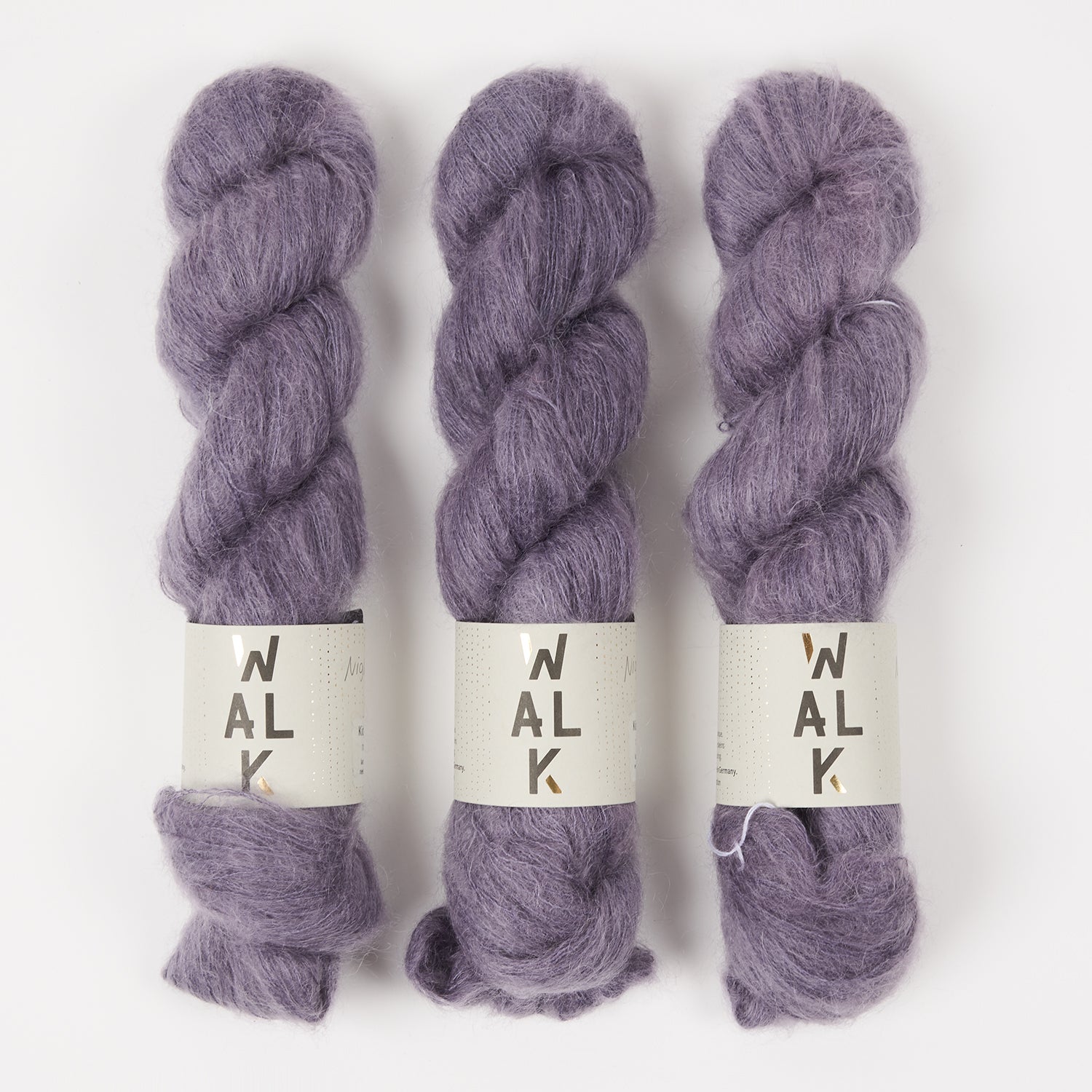 WALK Collection KID MOHAIR LACE - NIGHTSHADE Mohair Silk Lace purple Yarn