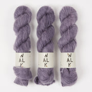 WALK Collection KID MOHAIR LACE - NIGHTSHADE Mohair Silk Lace purple Yarn