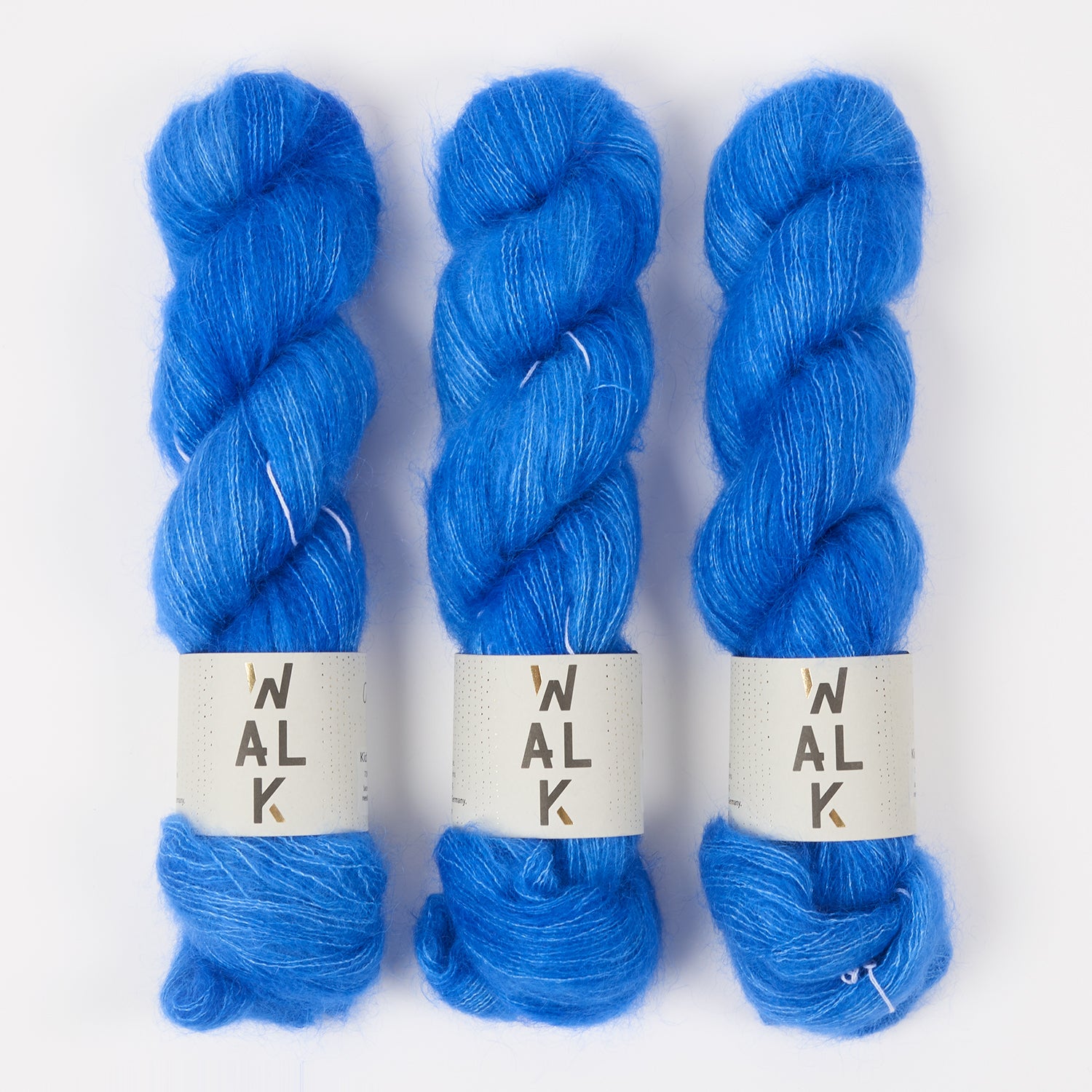 WALK Collection KID MOHAIR LACE - OCEAN Mohair Silk Lace blue Yarn