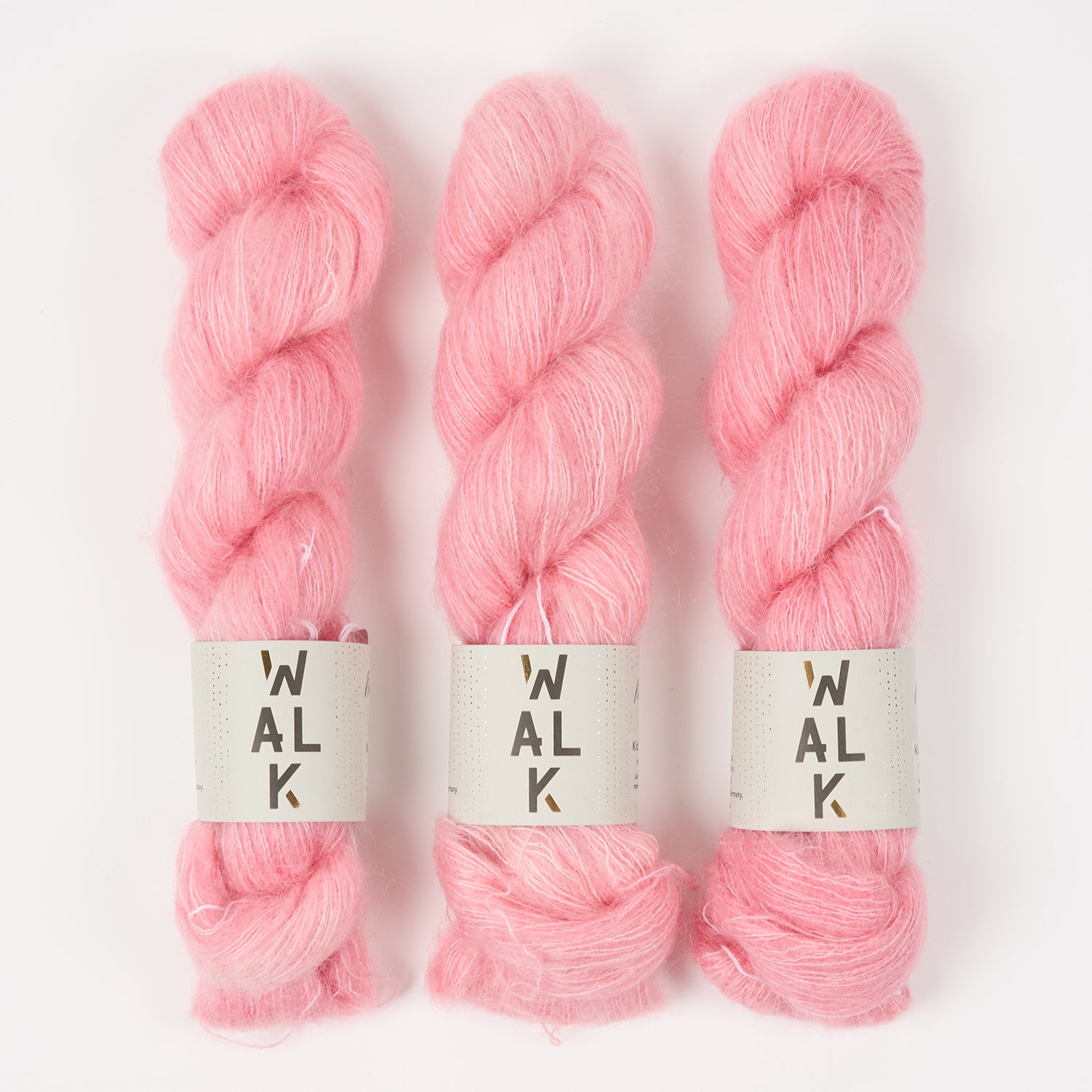 WALK Collection KID MOHAIR LACE - PINK PEACH Mohair Silk Lace pink Yarn