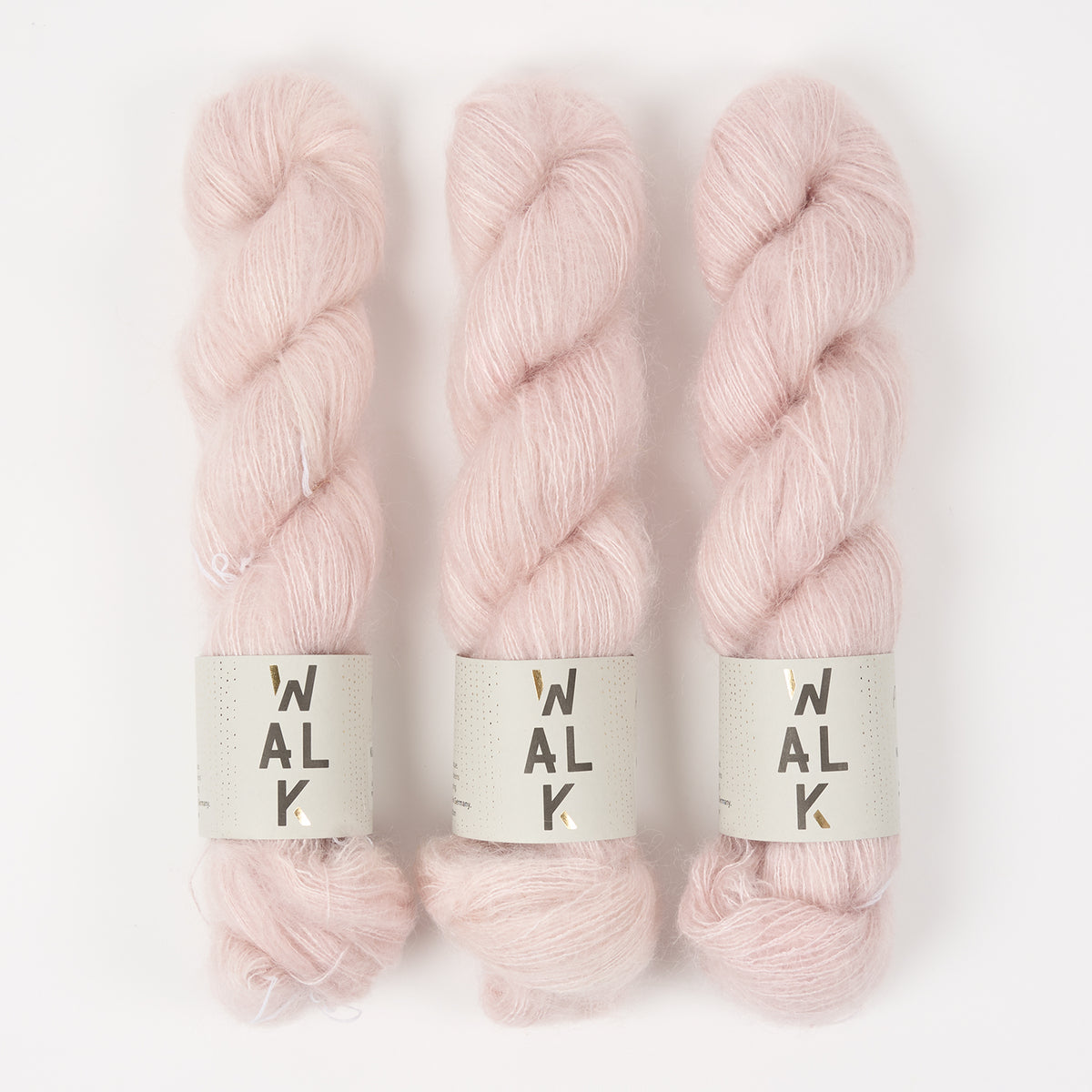 KID MOHAIR LACE - POWDER