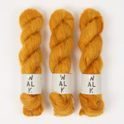 WALK Collection KID MOHAIR LACE - PUMPKIN Mohair Silk Lace orange Yarn