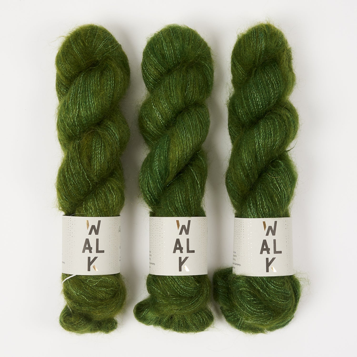 WALK Collection KID MOHAIR LACE - ROBIN HOOD Mohair Silk Lace green Yarn