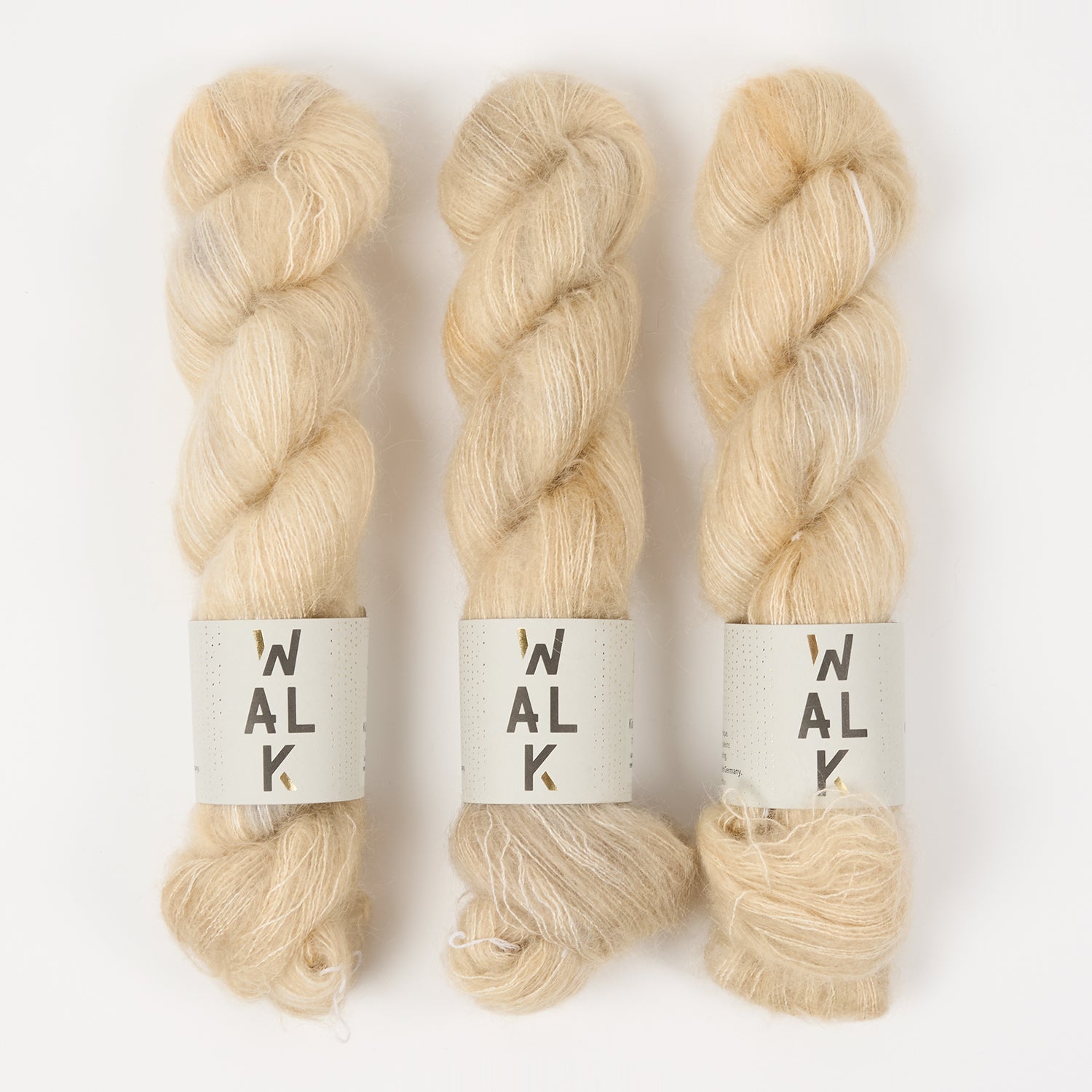 WALK Collection KID MOHAIR LACE - SAND Mohair Silk Lace beige Yarn