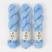 WALK Collection KID MOHAIR LACE - SPRAY Mohair Silk Lace blue Yarn