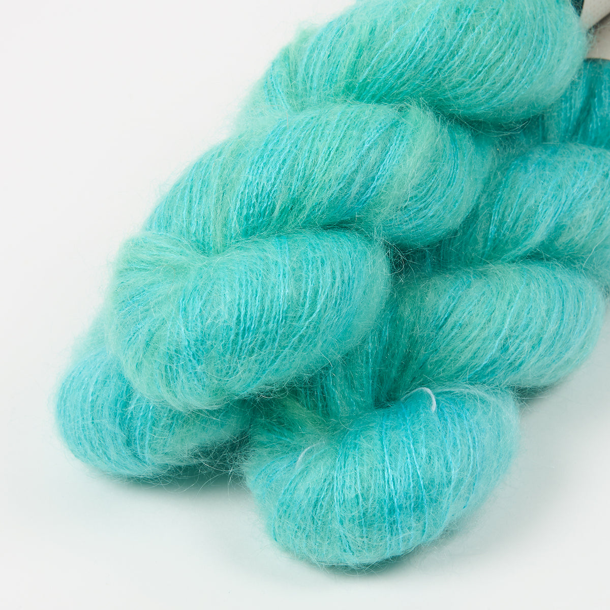 KID MOHAIR LACE - SWIMMING POOL