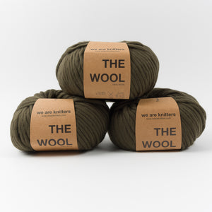 THE WOOL - 100% WOOL OLIVE