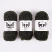 West Wool GLOWHAIR - WELLINGTON Mohair Silk Lace green Yarn