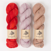Mominoki Yarn COPPER CREAM Merino wool Polyamide Fingering Quick Kits