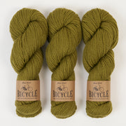 West Wool BICYCLE - FERN Merino wool Fingering green Yarn