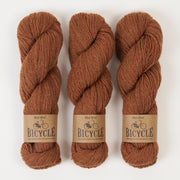 West Wool BICYCLE - FOXY Merino wool Fingering brown Yarn