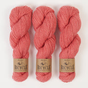 West Wool BICYCLE - HIBISCUS Merino wool Fingering coral Yarn