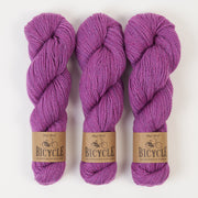 West Wool BICYCLE - HYDRANGEA Merino wool Fingering purple Yarn