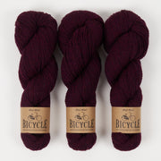 West Wool BICYCLE - MULBERRY Merino wool Fingering purple Yarn