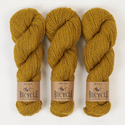 West Wool BICYCLE - OCHRE Merino wool Fingering brown Yarn
