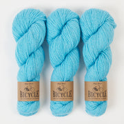 West Wool BICYCLE - POOL Merino wool Fingering blue turquoise Yarn